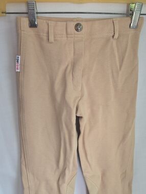Kids Tan Riding Breeches - Comfortable Equestrian Fit